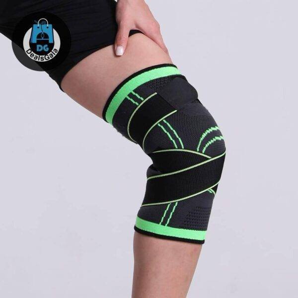 Men’s Elastic Knee Pads Beauty and Health Health Care cb5feb1b7314637725a2e7: 1 Piece Black|1 Piece Green|1 Piece Orange