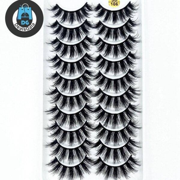 3D Soft Wispy Mink Hair False Eyelashes Set, 10 Pairs Beauty and Health Beauty Products cb5feb1b7314637725a2e7: #130|101|102|103|104|105|106|107|108|109|110|111|112|113|115|116|120|122|123|124|125|127|128|129|131|133|142|143|145|146|147|148|5 pairs 126|6D-01|6D-02|6D-04|6D-05|6D-06