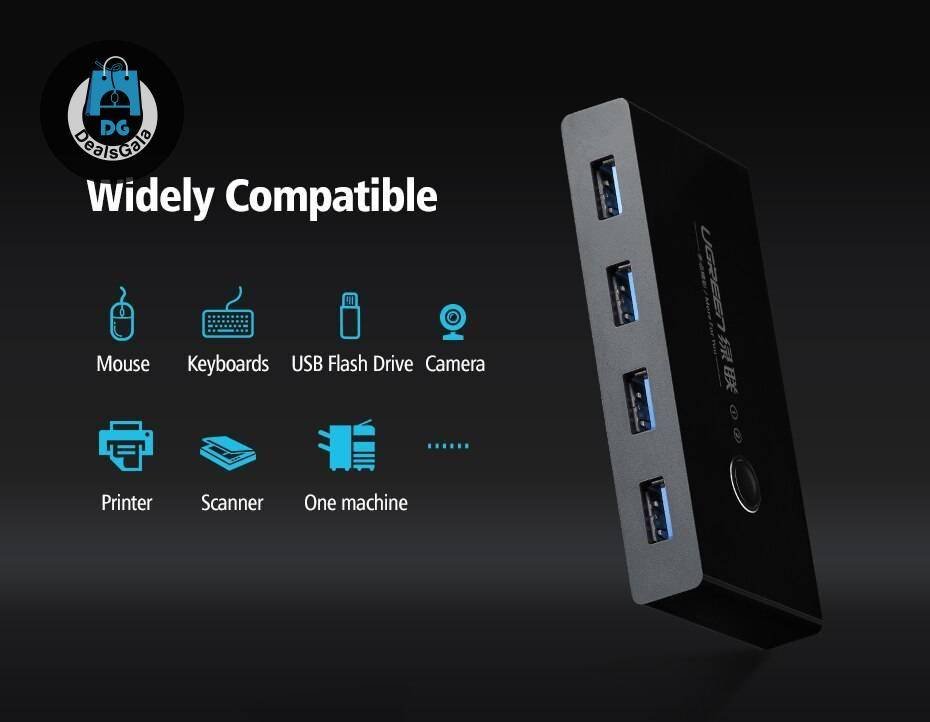 USB 3.0 2 Ports Switching Box