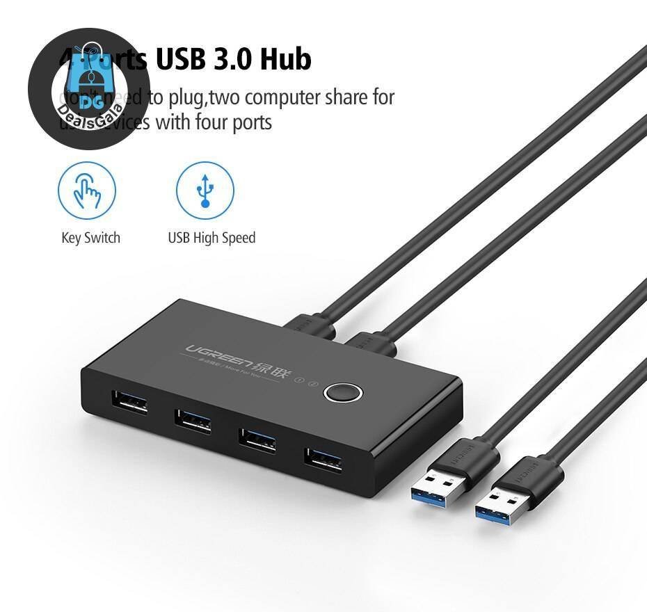 USB 3.0 2 Ports Switching Box