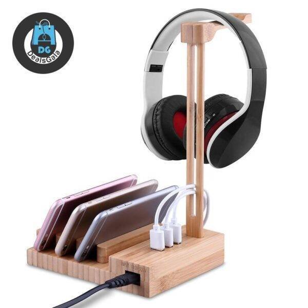 Light Weight Wooden Headphone Holder Stand Earphones Accessories cb5feb1b7314637725a2e7: EU Plug|UK Plug|US Plug