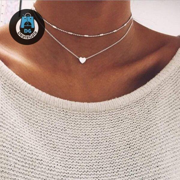 Women’s Double Choker Necklaces Necklaces 8d255f28538fbae46aeae7: C399|C458