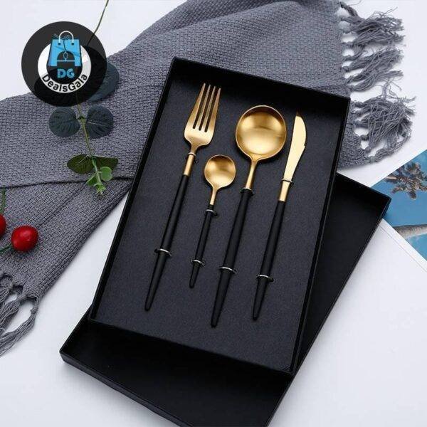 Nordic Style Dinner Flatware 4 pcs Set Home Equipment / Appliances 1ef722433d607dd9d2b8b7: China|Russian Federation|United States