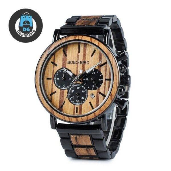 Boho Style Wooden Men’s Watch Men's Watches cb5feb1b7314637725a2e7: W-P09-1|W-P09-3