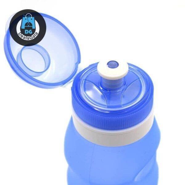 Foldable Silicone Water Bottle Home Equipment / Appliances Water Bottle 3b8f7696879f77dfc8c74a: 600ML