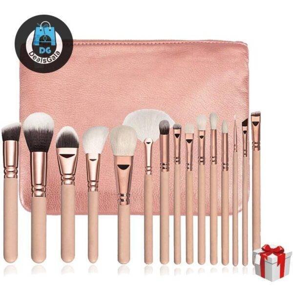 Makeup Brushes with Leather Cases 15 pcs/Set Beauty and Health Makeup a4a8fbf9f14b58bf488819: 10pcs Black no Bag|10pcs Brow no Bag|10pcs Pink Cylinder|10pcs Pink no Bag|10pcs White Cylinder|15pcs Black no Bag|15pcs Black with Bag|15pcs Brown no Bag|15pcs Brown with Bag|15pcs Pink no Bag|15pcs Pink with Bag|15pcs White NO BAG|15pcs White with Bag