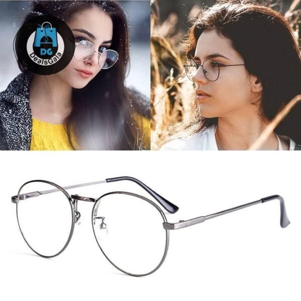 Unisex Anti-Blue Light Round Glasses Women's Glasses b355aebd2b662400dcb0d5: PGJ023 black|PGJ023 brown|PGJ023 Gold|PGJ023 grey|PGJ023 Silver