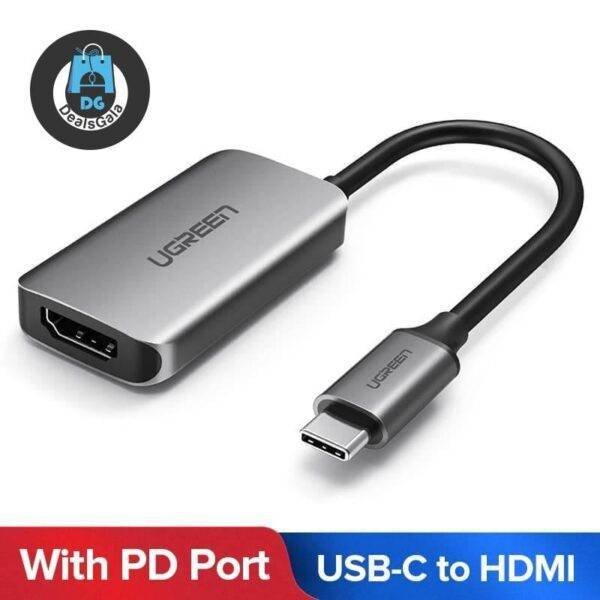 Ugreen USB C TO HDMI Cable Thunderbolt 3 Adapter for MacBook Samsung Galaxy S10/S9 Huawei Mate 20 P20 Pro Accessories and Parts cb5feb1b7314637725a2e7: ABS Standard Model|Fashion Model