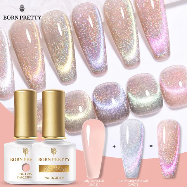 BORN PRETTY 7ml 9D Laser Cat Magnetic Gel Nail Gel Pink Magnetic Gel Soak Off UV LED Nail Varnish UV Gel Need Pink Nude Base cb5feb1b7314637725a2e7: 8-in-1 Glue Gel|Base Gel|Cat Magnetic Gel|CF01|CF02|CF03|CF04|CF05|CF06|CF07|Clear|CM01-need jelly base|CM02-need jelly base|CM03-need jelly base|CM04-need jelly base|CM05-need jelly base|CM06-need jelly base|CM07-need jelly base|CM08-need jelly base|CS04|CS05|CS06|CS09|Eggshell Gel|Eggshell Glitter Top|FGC01|FGC02|FGC03|FGC04|FGC05|Gold Glitter Top|Jelly Pink Gel|Jelly White Gel|Light Milky|Matte Eggshell Top|Matte Top Coat|Milky White|Nail-Primer|NailPrepDehydrator|Nude Pink|Peel Off Base Gel|pink|RC01|RC02|RC03|RC04|RC05|RC06|RC07|RC08|Reflective Top Coat|Reinforcement Gel|Rose Glitter Top|Sale-A|Sale-B|Sale-C|Sale-D|Sale-E|Sand Glitter Top|SB-01|SB-02|SB-03|SB-04|SB-05|SB-06|SB-07|SB-08|SGE01|SGE02|SGE03|SGE04|SGE05|SGE06|Silver Glitter Top|Soft Nude|Super Top Coat|Transfer Print Gel|Watercolor Nail Gel