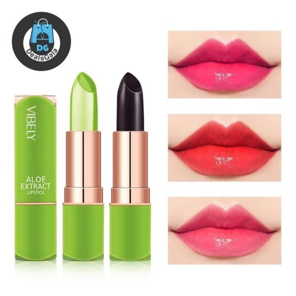 Color Mood Changing Natural Aloe Vera Lipstick cb5feb1b7314637725a2e7: SJ451|SJ452|SJ455|SJ456|SJ457