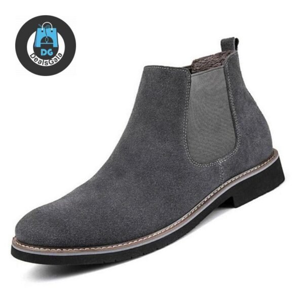 Men Ankle Boots cb5feb1b7314637725a2e7: Black boots|Black with fur boot|Deep Blue boots|Deep blue with fur|Gray boots|Gray with fur boots|Khaki boots|Khaki with furboots