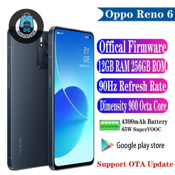 Oppo Reno 6 5G SmartPhone 94c51f19c37f96ed231f5a: Add Type c cable|Standard