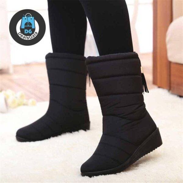 Winter Women Boots Shoes Women's Shoes Women's Boots Snow Boots cb5feb1b7314637725a2e7: Black|Blue|Gray|Red